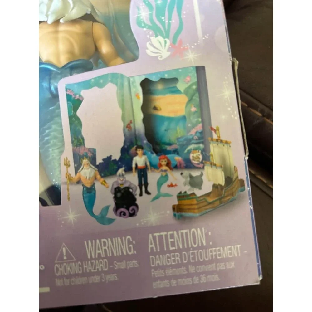 Mattel Disney Princess Ariel Classic Storybook Figure Playset - New In Box (NIB)